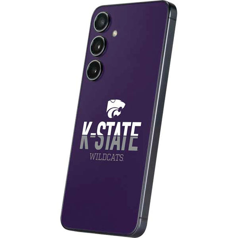Kansas State University K-State Wildcats Gradient Galaxy S25 Skin